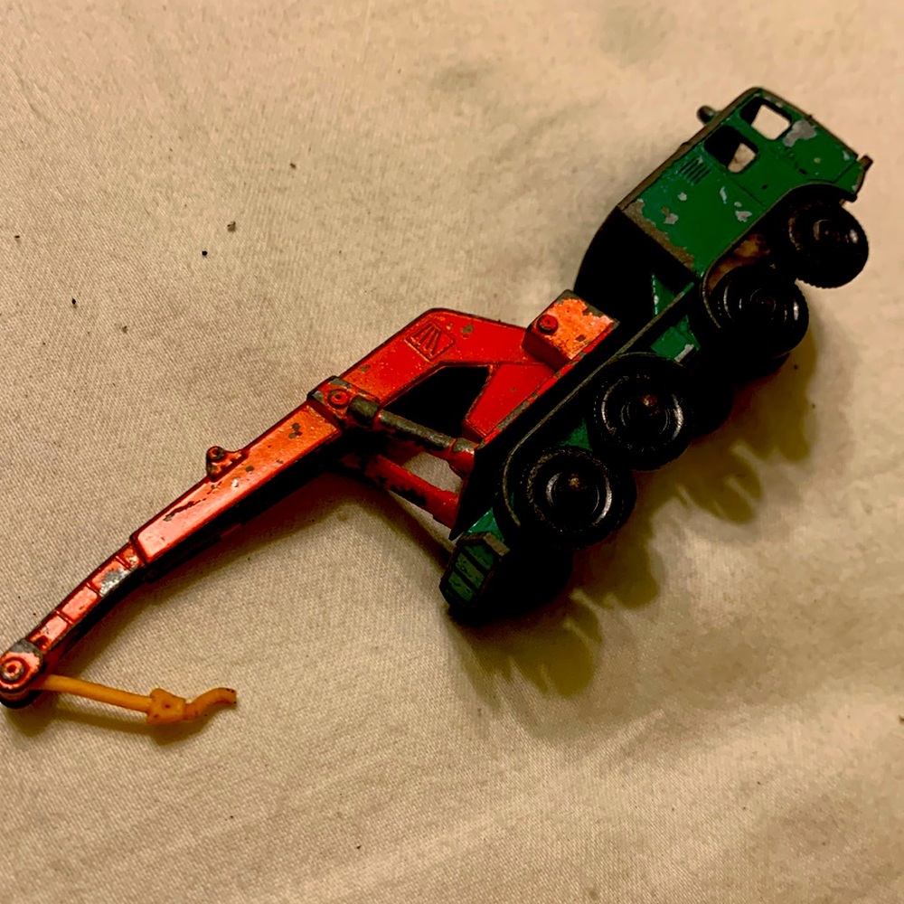 Vintage Lesney Matchbox Series 8 WHEEL CRANE Number 30 Made In England - 1960